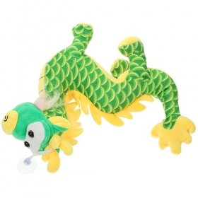 VICASKY Année Propice du Dragon Cadeaux du Nouvel an Lunaire 2024 Poupée en Peluche Dragon Animaux en Peluche Jouet du Zodiaq