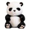 Firetin Peluche Panda en Peluche - Animaux en Peluche Panda Mignons | Adorable Oreiller en Peluche Panda, Cadeaux Panda, 9 Po