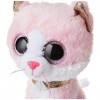 Ty - Beanie Boos - Peluche Fiona le chat 23cm, Rose et Blanc, TY36489