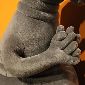 F Fityle Jouet en Peluche Alien Laid, oreillers en Peluche Doux, décoration de Chambre Douce et créative, Jouets en Peluche A