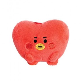 Aurora BT21-Produit Officiel Baby Tata Pong-Peluche-Rouge et Bleu, 61382