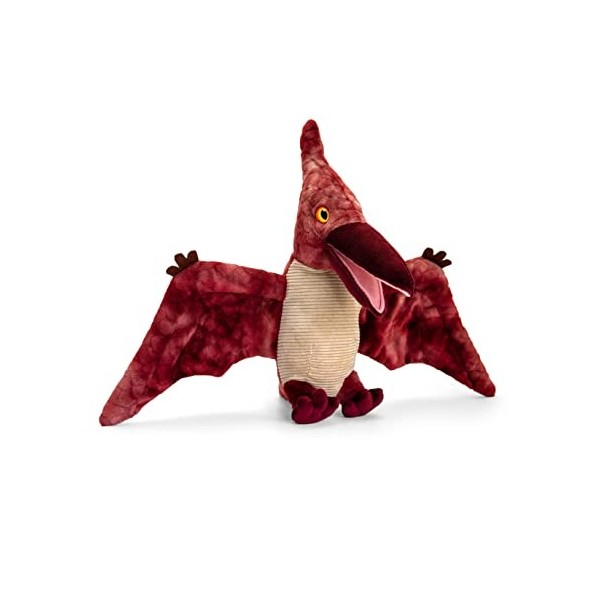 Keel Toys KEELECO - Peluche 100% recyclée - Jouet écologique pour Enfant - Dinosaure Ptérodactyle 26cm - SE1482