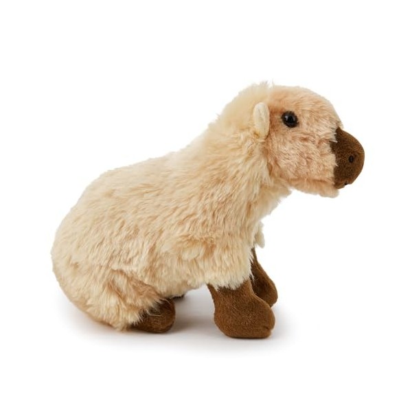 Zappi Co Peluche de Capybara 25cm - Amical, Aquatique Câlin, Écologique, Idéal pour Le Temps de Jeu des Enfants, 100% Recyc