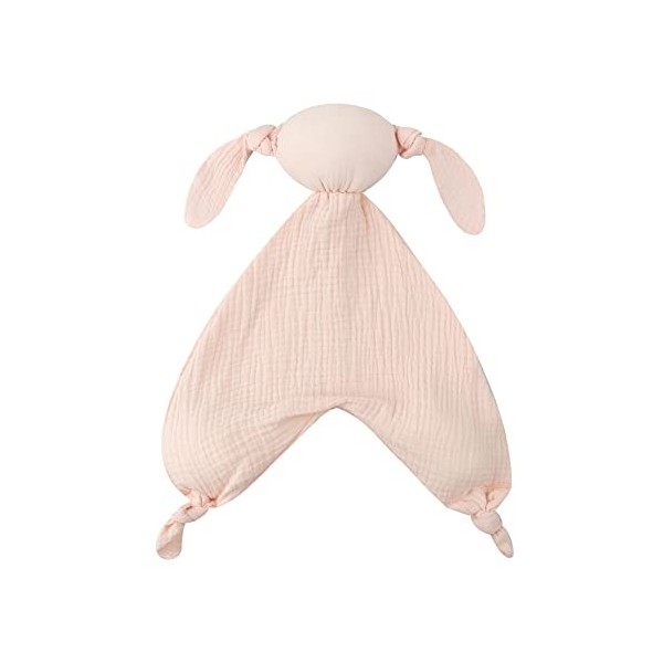 URFEDA Peluche Doudou Lapin, Jouet Poupée Lapin en Forme de Nouveau Apaisante Jouet de Serviette Apaiser Peluche Peluche Doud