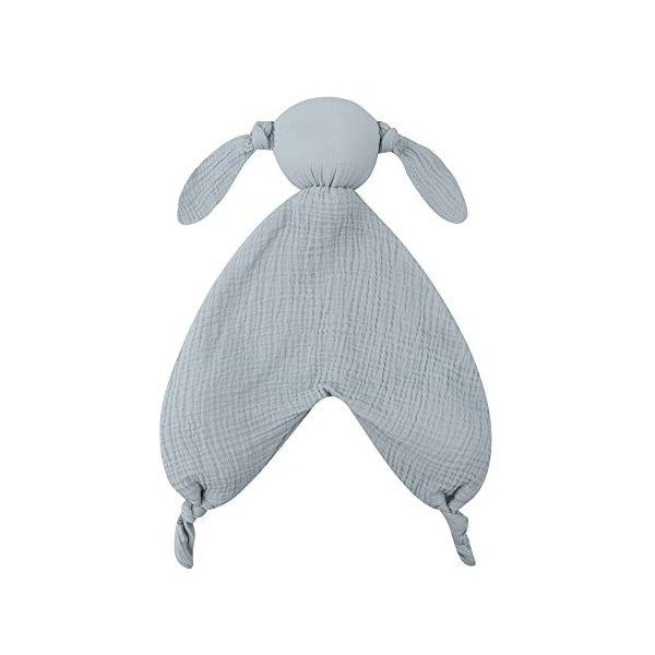 URFEDA Peluche Doudou Lapin, Jouet Poupée Lapin en Forme de Nouveau Apaisante Jouet de Serviette Apaiser Peluche Peluche Doud