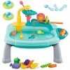 Jouet pour évier de Cuisine Play Kitchen Sink Toys Lave-Vaisselle Jouant avec Un Robinet électrique amélioré Faire Semblant d