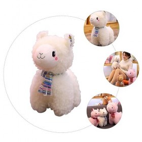 ERINGOGO Poupée Dalpaga Oreillers en Peluche Kawaii Peluche Alpaga Animal en Peluche Lama Jouets danimaux à Jouet Bébé Alpa