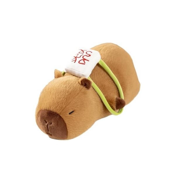 Povanjer Jouet en Peluche Capybara en Peluche - Jouets en Peluche Mignons en Peluche Capybara - Capybara câlin Doux et réalis