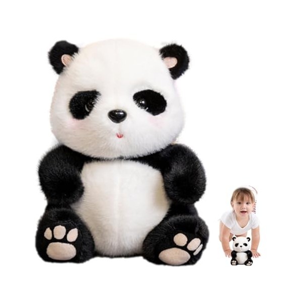 BRULEA Peluche Panda en Peluche - Animaux en Peluche Panda Mignons | Animaux en Peluche Panda de 9 Pouces, Cadeaux Panda pour