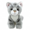 Wilberry Mini Chat Peluche, Gris