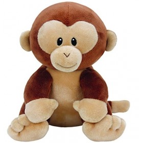 Ty - TY32154 - Baby Ty - Peluche Banana le Singe 20 cm