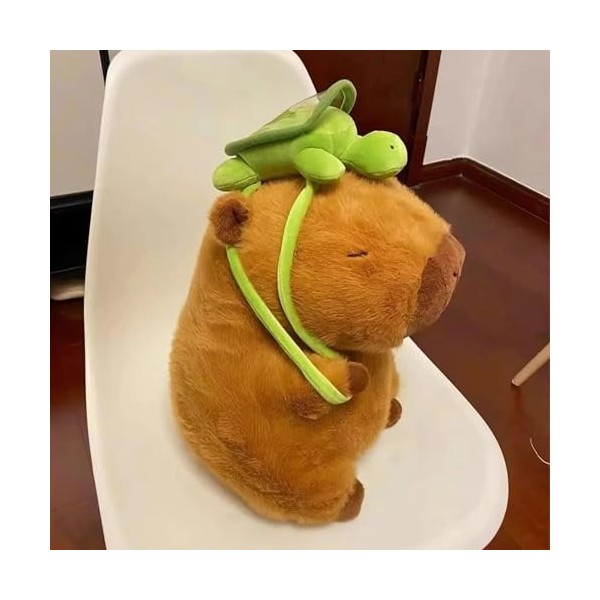 itrimaka Capybara Peluche Jouet, Mignon Capybara Peluche Animal, Réaliste Mignon Peluche Capybara Plushie Home Decor Soft Toy