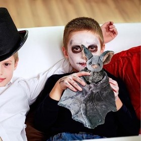 Cyhamse Peluche Chauve-Souris en Peluche,Animal en Peluche Chauve-Souris 13 Pouces | Oreiller en Peluche Poupée Animale Chauv