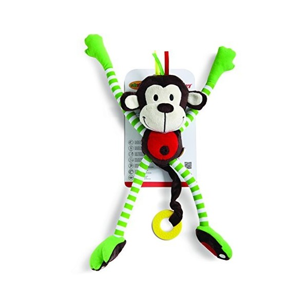 BSM Edushape - Ed 925110 - Doudou Peluche DActivité - Le Singe Malicieux