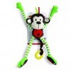 BSM Edushape - Ed 925110 - Doudou Peluche DActivité - Le Singe Malicieux