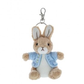 Beatrix Potter Soft Toys Porte-clés Pierre Lapin, Multicolore, height 12cm, Personnages