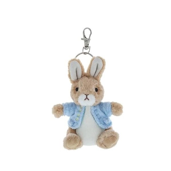 Beatrix Potter Soft Toys Porte-clés Pierre Lapin, Multicolore, heig