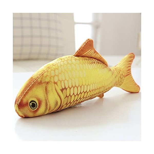 EZLAM 20-140 CM Cyprinus Carpio Poisson Koi Carpe Jouets en Peluche réaliste Peluche Poissons Aquatiques Mode Oreiller pour E