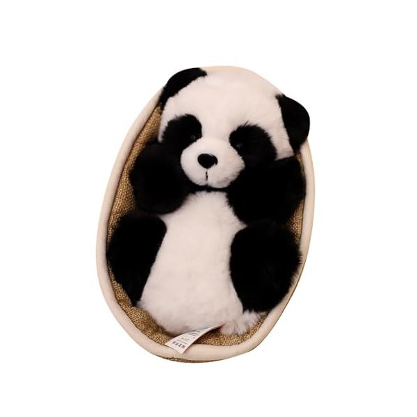 URFEDA Animal en Peluche Panda Peluche, 21cm Panda Câlin Oreiller en Peluche Jouet en Peluche Ours Poupée en Peluche Confort 