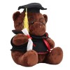 Poupée en Peluche Ours, Poupée Ours Mignon avec Diplôme de Bonnet de Robe, Poupée en Peluche Ours en Peluche pour Cadeaux de 
