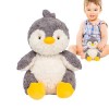 MYJIO Animal en Peluche Pingouin | Renard en Peluche Mignon de 9 Pouces,Jouets Confortables et Doux en Peluche, poupées en Pe