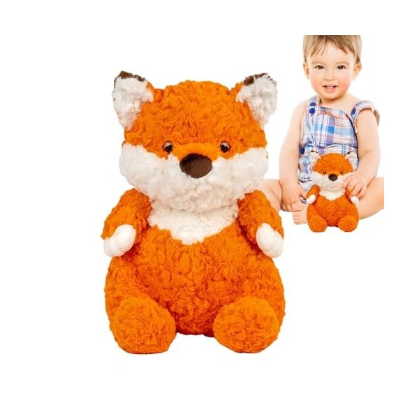 MYJIO Animal en Peluche Pingouin | Renard en Peluche Mignon de 9 Pouces,Jouets Confortables et Doux en Peluche, poupées en Pe