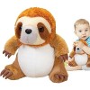 Moxeupon Poupée en Peluche - Peluche Koala Raton Laveur Panda en Peluche,Jouet en Peluche Confortable en Forme danimal, Cade