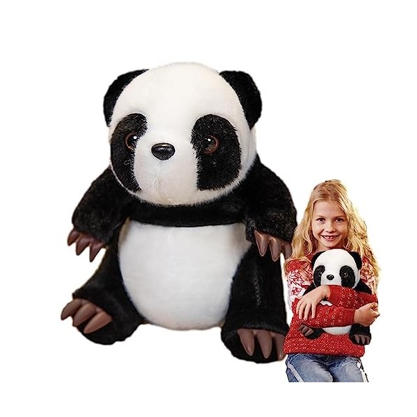 Moxeupon Poupée en Peluche - Peluche Koala Raton Laveur Panda en Peluche,Jouet en Peluche Confortable en Forme danimal, Cade