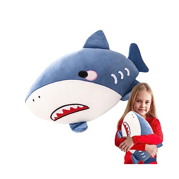 MKYOKO Peluche Créatures Marines | Dessin Animé Baleine Clown Poisson Requin Doux Mer Animal Peluche | Peluche Créature Marin