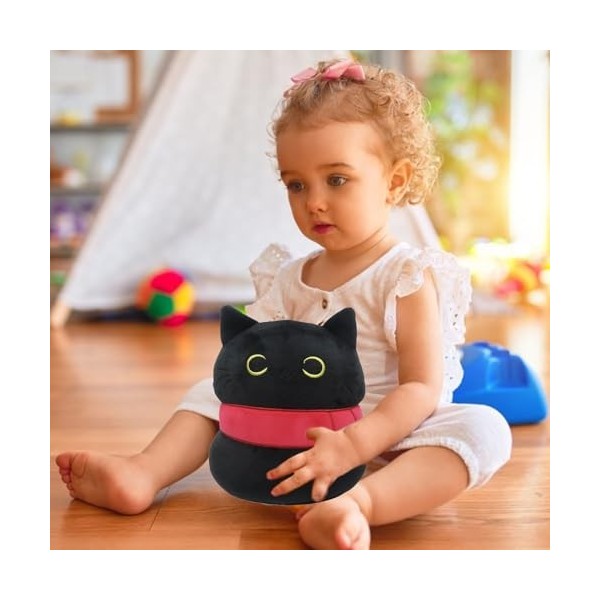 Peluche chat noir 12 cm