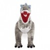 Zappi Co T-Rex Dinosaure en Peluche pour Enfants 30 cm Jouet Safari Jungle Animal en Peluche