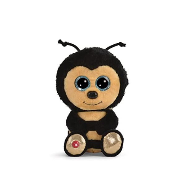 NICI GLUBSCHIS Abeille Miss Bizz 15 cm – Peluche Douillette, Adorable Doudou à dorloter et à Utiliser comme Jouet, pour Enfan