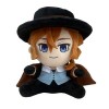 KWJTOY Bungo Stray Dogs Peluche Ranpo Edogawa/Nakahara Chuuya Anime 20 cm - Peluche douce et mignonne - Collection doreiller