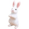 Katutude Lapin Peluche Lapin en Peluche Tout Doux Mignon Lapin Peluche Animal en Peluche Réaliste Poupée en Peluche Oreiller 