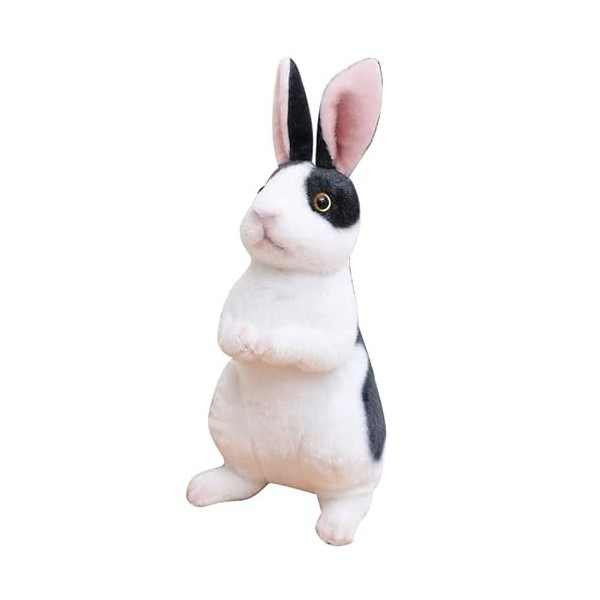 Katutude Lapin Peluche Lapin en Peluche Tout Doux Mignon Lapin Peluche Animal en Peluche Réaliste Poupée en Peluche Oreiller 