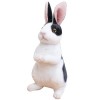 Katutude Lapin Peluche Lapin en Peluche Tout Doux Mignon Lapin Peluche Animal en Peluche Réaliste Poupée en Peluche Oreiller 