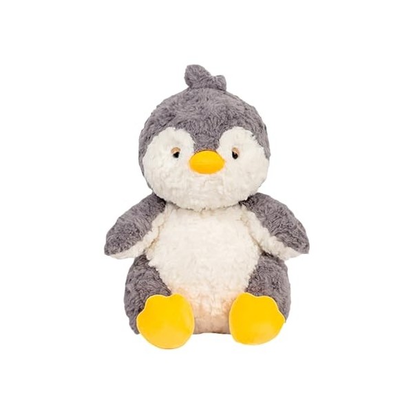 Sirseon Animal en Peluche Pingouin | Peluche de Renard en Peluche de Dessin animé de 9 Pouces - Ornements de lit de poupées e