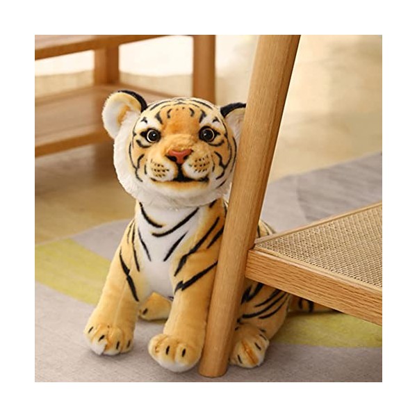 URFEDA Jolies poupées tigre en peluche, jouets en peluche mignons en forme de mini tigre, mascotte de tigre, animaux en peluc