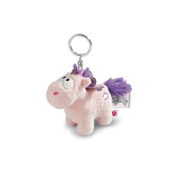 NICI Theodor - Peluche Licorne Cloud Dreamer - Collection Theodor et ses Amis - Format Porte-Clés - Taille 10 cm