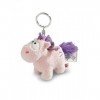 NICI Theodor - Peluche Licorne Cloud Dreamer - Collection Theodor et ses Amis - Format Porte-Clés - Taille 10 cm