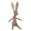 LICHENGTAI Poupée en Peluche Lapin, Jouet en Peluche Lapin Poupée de Chiffon Lapin Mignon Jouets Animaux en Peluche Cadeau de
