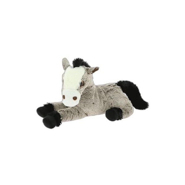 Equi-Kids Cheval en peluche marron clair 18 cm