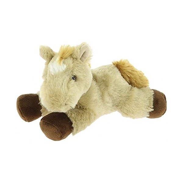 Equi-Kids Cheval en peluche marron clair 18 cm