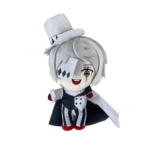 Zhongkaihua Coussin en peluche doux en peluche Bungo Stray Dogs Sigma/Nikolai - 20 cm - Décoration dintérieur