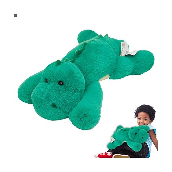 Wukesify Animal en Peluche lesté - Peluche lestée Mignonne,Oreiller Animal endormi Doux Amis en Peluche Finition soignée Ours