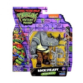 Teenage Mutant Ninja Turtles - Figurine Tortue Ninja Mutant rocksteady mutant muscle