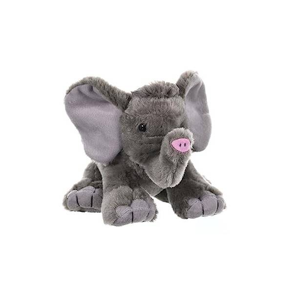 Wild Republic Cuddlekins Mini Bébé éléphant dAfrique, Animal en Peluche, 20 cm, Cadeau pour Bébés, Peluche Écologique, Rembo