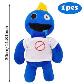 Rainbow Plush, Blue Rainbow Plush, poupée en Peluche Amusante, pour la Collection des Fans, Cadeaux danniversaire pour Fille