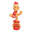 Surakey Bonhomme de Neige Qui Danse, Peluche de Noël Qui Parle et Chantant, 32cm Chanson en Anglais, avec Fonction denregist