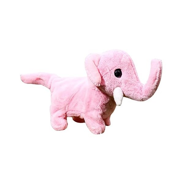 Dickly Pet Early Learning Animaux en Peluche pour Jouet pour 2+, Brun Clair